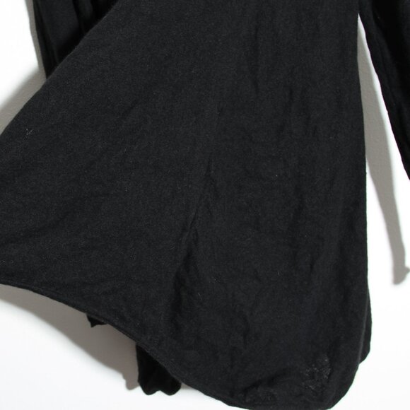 Vince 100% Cashmere Hooded Cardigan Sweater Black Open Front Size Small - Picture 6 of 16